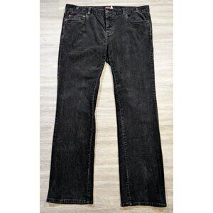 Vintage Blind Skateboards Men's 38 Corduroy Pants Black Red Logo 90’s Y2K